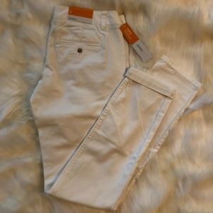 Mossimo Slim fit skinny white pants- NWT